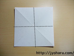 Ｂ　折り紙 あさがおとひまわりの折り方_html_1d480de8